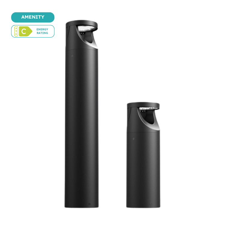 Leighton Bollard 7W/11W/16W/24W 4000K Black